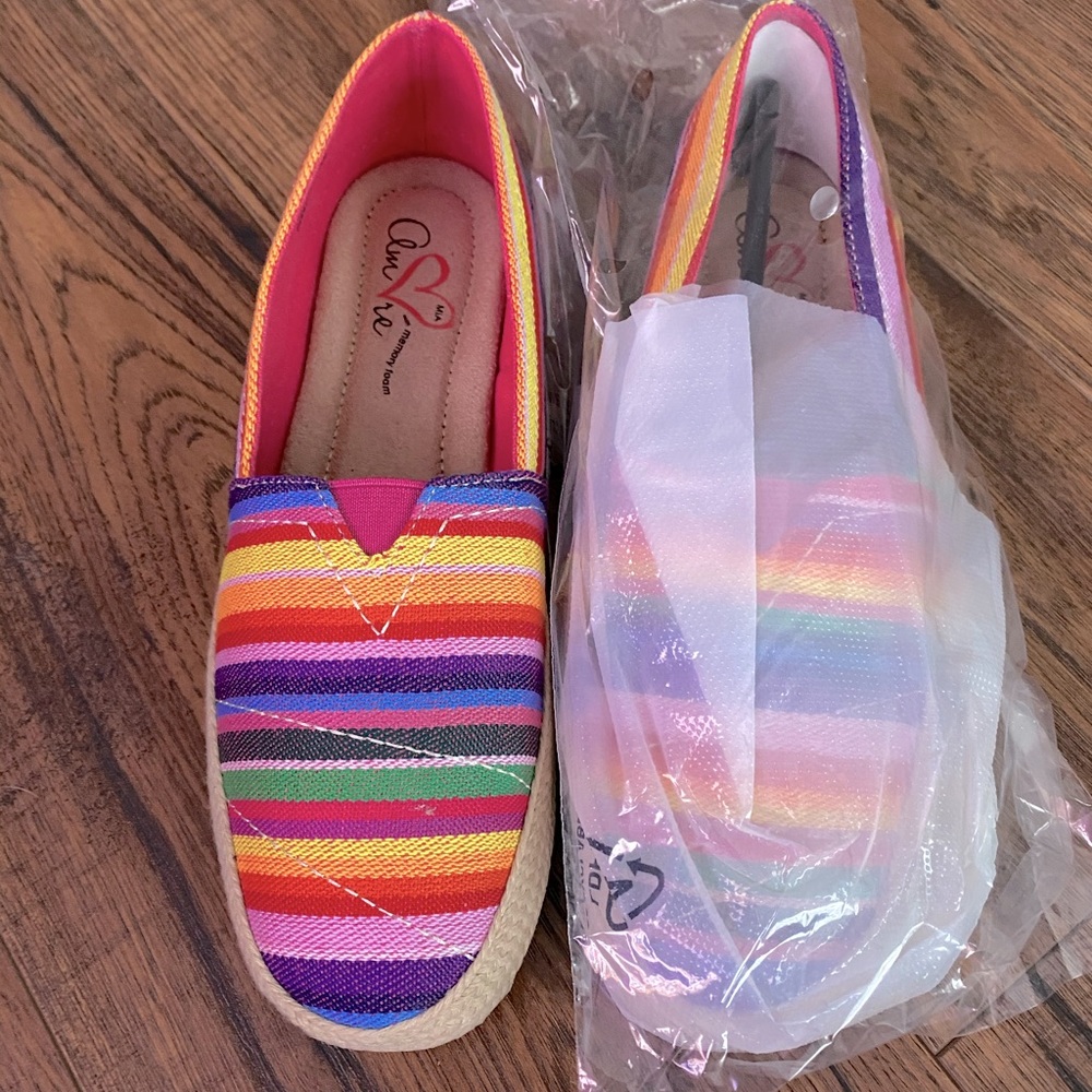 New Mia Memory Foam Flats